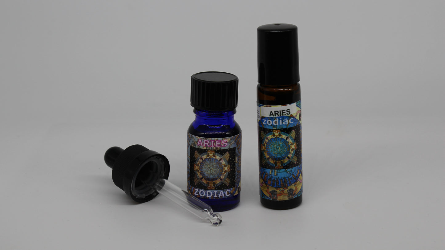 Shezmu Zodiac Collection Aries Egyptian Essences Oils 10ml dropper/9ml roller Imported from Egypt