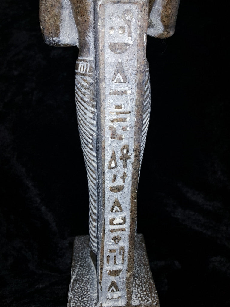 Aswan Granite Akhenaten Statue Large.  Made in Egypt by Semed.