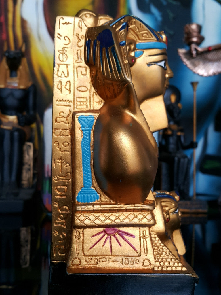 pharaoh-statue-bust-17cm-tall-made-in-egypt-imported-into-australia