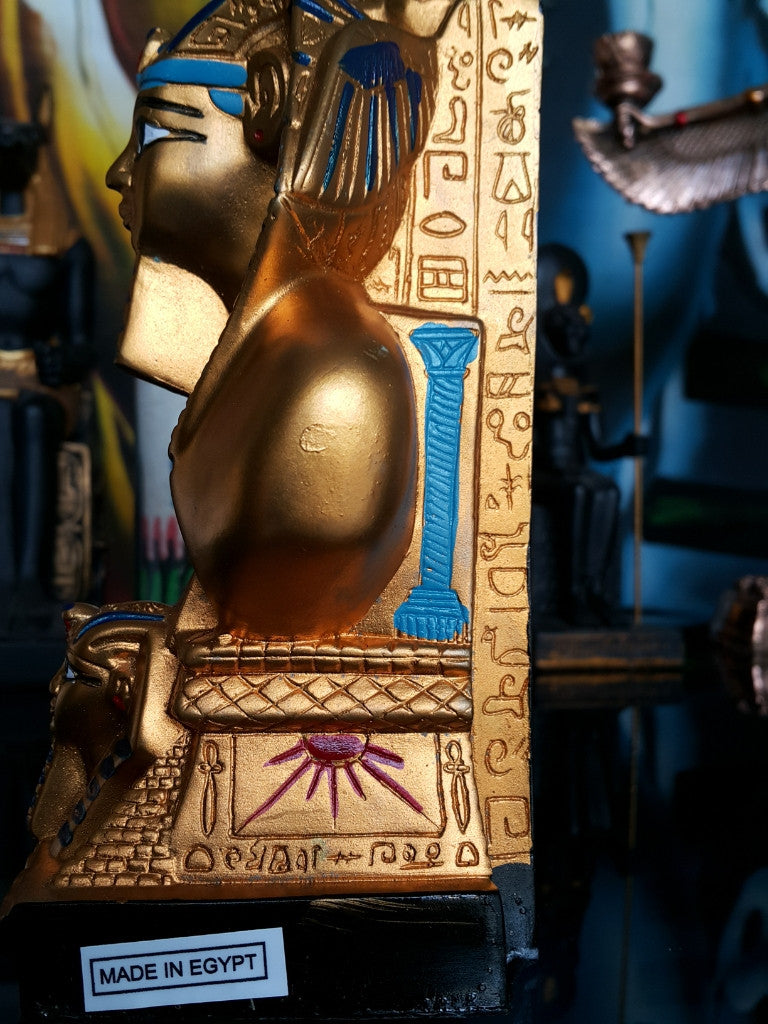 pharaoh-statue-bust-17cm-tall-made-in-egypt-imported-into-australia