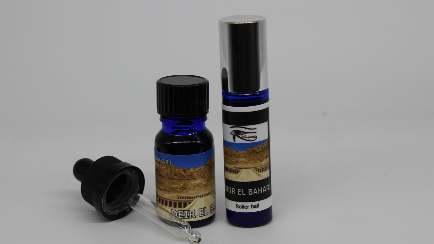 Shezmu Deir El Bahari Egyptian Oils Essences 10,9,5,2ml roll-on/dropper Egypt