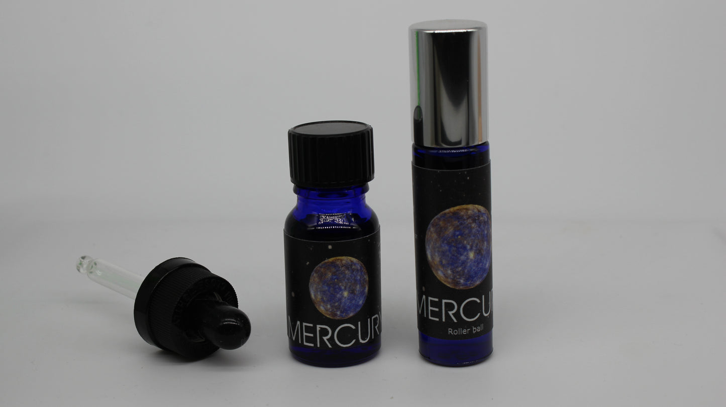 Shezmu-Egyptian MERCURY planet series 10ml dropper or 9ml roller