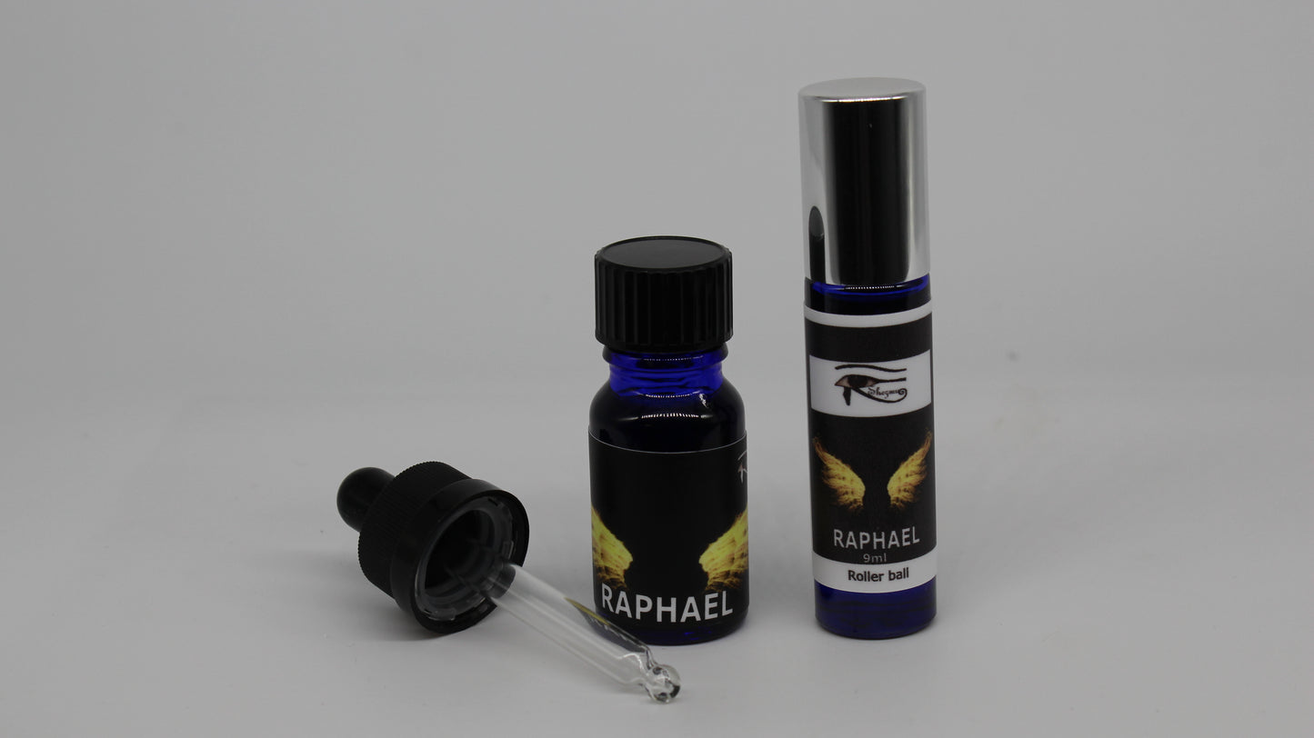 Shezmu Archangel Raphael Egyptian Oils Essences 10ml, 9ml, dropper/roller Egypt