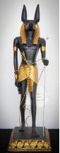 anubis-statue-black-gold-with-staff-28.5-cm-tall-hand-made-in-egypt