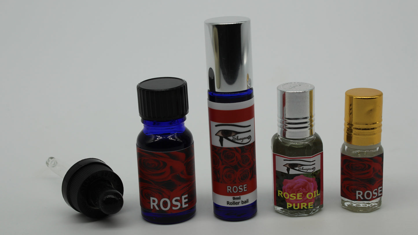 Rose Oil, Egyptian Essences Oils 10ml Dropper/9,5,2ml Roller Imported from Egypt
