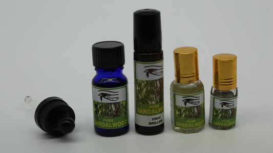 SANDALWOOD, Egyptian Essences Oils 10ml Dropper/9,5,2ml Roller Imported from Egypt