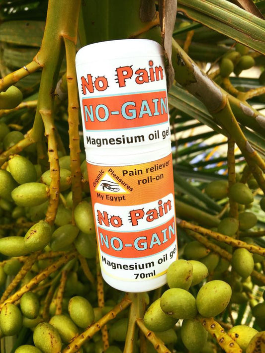 Magnesium, Roll on, No Pain, No Gain, 70 ml, One Bottle