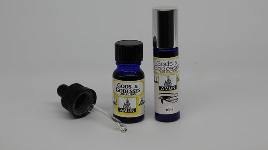 Shezmu Amun Egyptian Essences Oils 10ml dropper, 9ml roller. Imported from Egypt