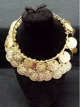 belly-dancing-2-row-coin-bracelet-embossed-coins-gold-tone-made-in-egypt-1