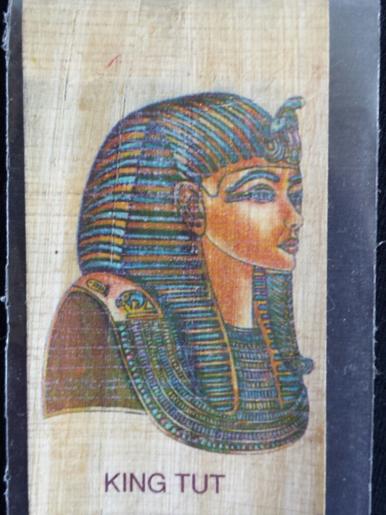 bookmark-handmade-papyrus-king-tut-death-mask-hieroglyphics-made-in-egypt