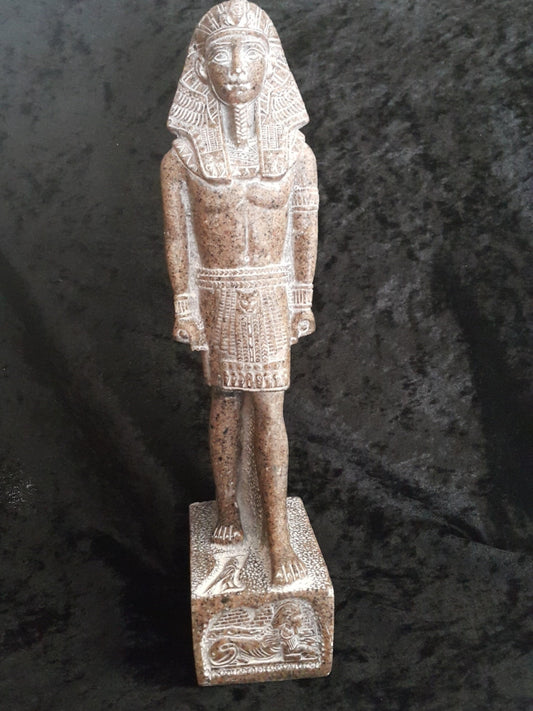 Aswan Granite Statue Ramesses ll Large.  Made in Egypt by Semed.