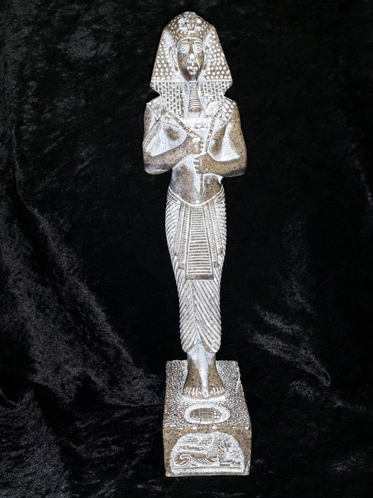 Aswan Granite Akhenaten Statue Large.  Made in Egypt by Semed.