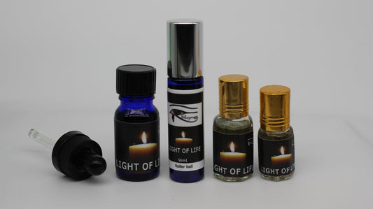 Shezmu PURE Light of Life Egyptian Essences Oils 10ml Dropper, 9ml,5ml,2ml roller Imported from Egypt