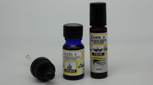 Shezmu Egyptian Gods and Goddess OSIRIS  Pure  Essences Oils 10ml dropper/9ml roller. Imported from Egypt