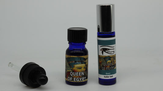 shezmu-egyptian-essence-oils-perfume-queen-of-egypt-10ml-dropper, 9ml roller-made-in-egypt