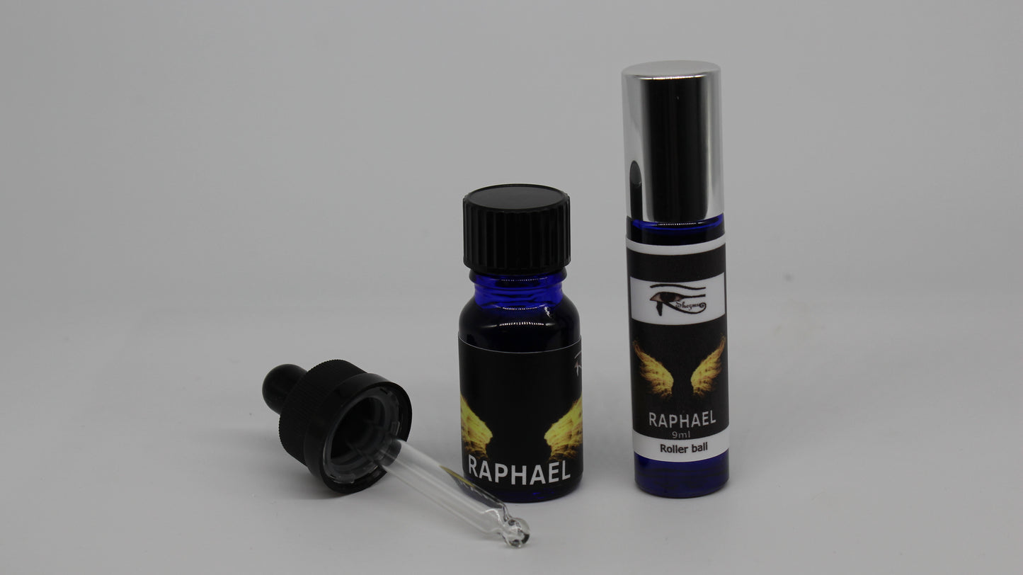 Shezmu  Archangel Raphael Egyptian Oils Essences 10ml, 9ml, dropper/roller Egypt