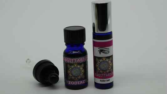 Shezmu  Zodiac Collection SAGITTARIUS  Egyptian Essences Oils 10ml dropper/9ml roller Imported from Egypt